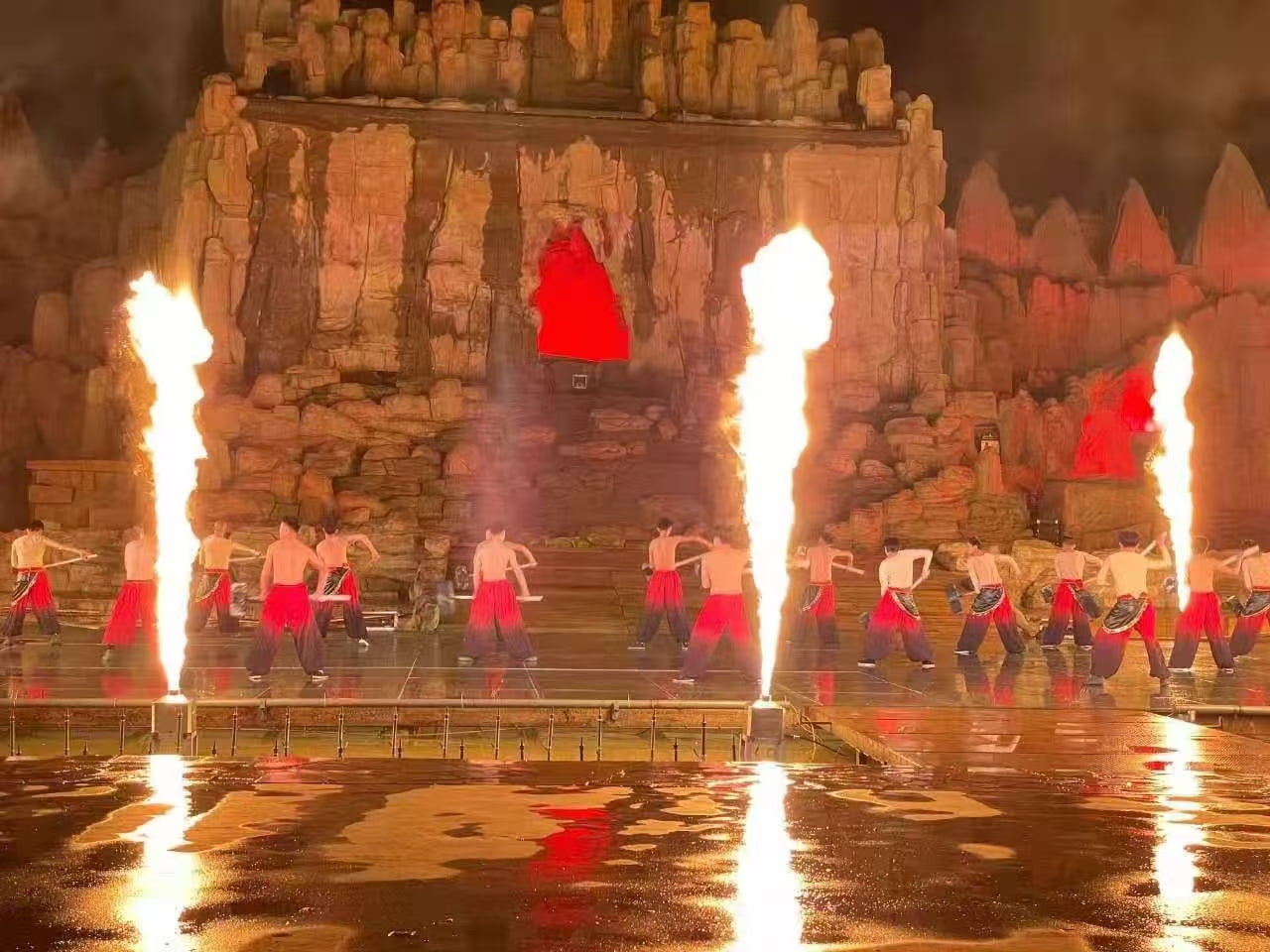 Pyro & Flame Effects Background