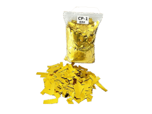 CP-1 Colored Confetti (gold foil)