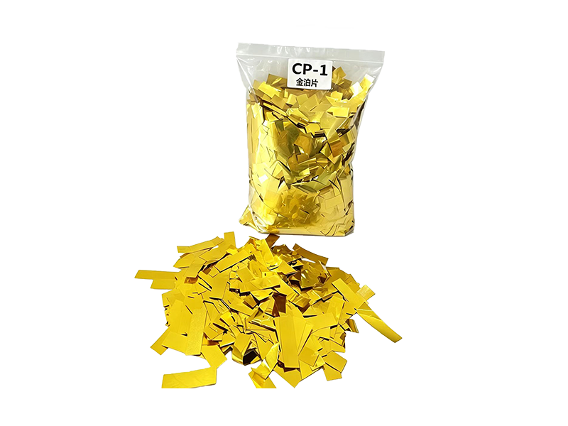 CP-1 Colored Confetti (gold foil)