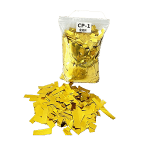 CP-1 Colored Confetti (gold foil)